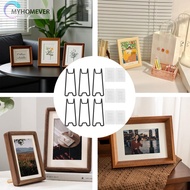6Pcs Picture Frame Bracket Photo Frame Bracket Display Stand Picture Frame Back Stand for 5.9 To 10.