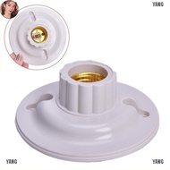 EEM YANG E27 LED Light Bulb Holder Round Socket E27 Base Hanging Lamp Socket Screw Base