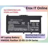 HP HW03XL 17-CN 17-CP Pavilion 15-EG 15-EH Laptop Battery HW03041XL L96887-541 HSTNN-DB9Y HSTNN-UB7W