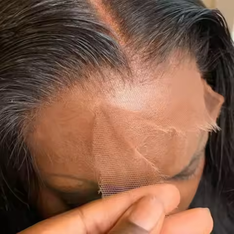 13x4 Straight Hair Real HD Frontal Only Full Invisible Melt Skin Lace 4x4 Lace Closure Raw 100% Huma