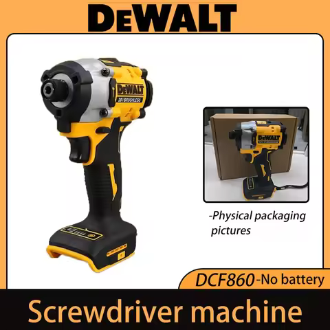 2025 DEWALT DCF860 Brushless Cordless Premium Impact Driver 282NM 20V Power Tools Without Battery