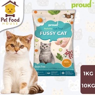 Proud Cat Food Super Premium (Fussy Cat/ Skin & Fur)(1kg/ 10kg)
