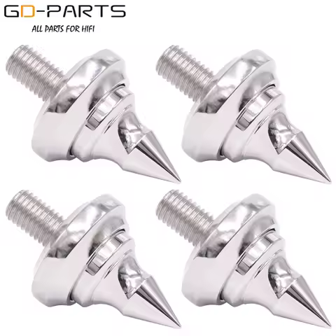 M6 M8 M10 Stainless Steel Speaker Isolation Spike Feet Stand Damper Cone For Hifi Audio Turntable Re