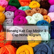 Benang Kait Cap Minlon Nona / Minlon Nona Knitting Yarn