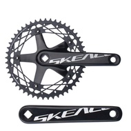 Ske Dead Airport Local Car Square Hole Crankset 144BCD Large Chainring 48T 49T Bicycle Racing Cranks