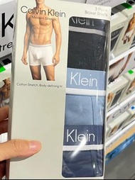 Calvin Klein Costco 最新CK男裝彈力平腳內褲 (1盒3條)