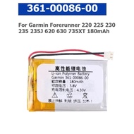 3.8V 180mAh 361-00086-00 Brand-New Battery for GARMIN Forerunner 220 225 230 235 235J 620 630 735XT 