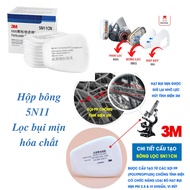 Tấm Lọc Bụi Mịn 3M 5N11 Chống Bụi Dùng Cho Mặt Nạ Phòng Độc 3M 6200 va 3m 6800