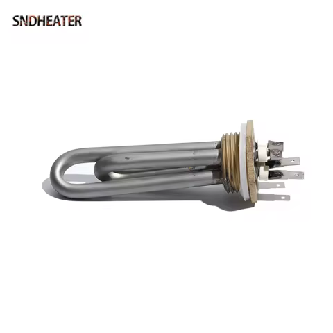 SNDHEATER DN25 G1" BSP Thread Water Heating Element 110V 220V Stainless Steel Electric Immersion Hea