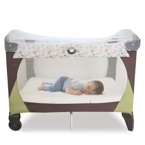 Fully Covered Stroller Mosquito Net Mosquitoproof Dustproof Cradle Mosquito Net Breathable Universal