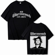 Gdragon-Ubermensch World Tour  T-shirt Man Women Harajuku O-neck  Casual Shirt