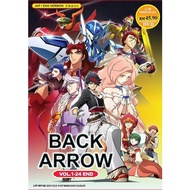 ANIME DVD BACK ARROW 逆回之矢  VOL.1-24 END DVD X 2