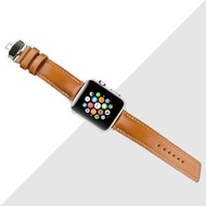 柚子手造applewatch日本新禧正反全馬臀皮智能表帶純手工客製