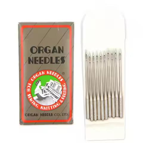 Size 8,9,10,11,12,14, 16 ,18 Organ Flat Shank 15x1 HAx1 130/705 All Size Home Sewing Machine Needles