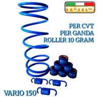 CVT SPRING DOUBLE SPRING PLUS TUTTO ROLLER CVT SPRING PLUS CENTRIC SPRING PLUS ROLLER