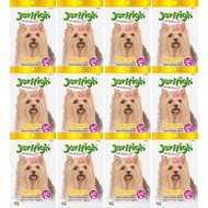 Jerhigh Banana Stick Dog Treat 70g (12 bags) ขนมสุนัข เจอร์ไฮ สติ๊ก รสกล้วย 70 กรัม (12 ห่อ)