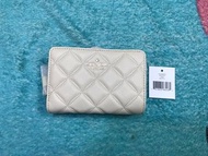 Kate Spade Natalia Wallet, 白色，菱格，Wallet,with coin case, with card case,有卡位,銀包，有散子/紙位