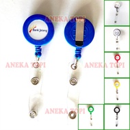 GANTUNGAN ID Card Yoyo Bank Central Bank ID Card Holder with Central Bank Logo - Various Hats