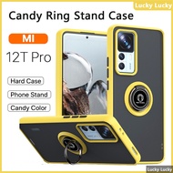 Xiaomi 13T Pro Casing Xiaomi 13 Pro 12T Pro Lite Casing Hard Acrylic Ring Stand Casing Shock Proof S