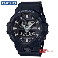 Casio G-Shock นาฬิกาข้อมือสุภาพบุรุษ สายเรซิ่น รุ่น GA-700-1BDR (สีดำ)