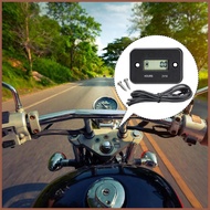 Digital Maintenance Hour Meter LCD Garden Tractor Hours Counter Portable forklift Hours Counter for 