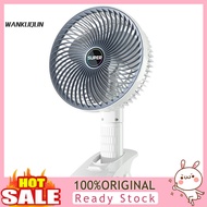 Usb Fan Quiet Fan Portable Clip Fan with 3 Speeds and 360 Degree Rotation Strong Wind Mini Fan for Desktop and Handheld Use
