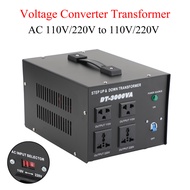 Voltage Transformer AC 110V to 220V OR AC 220V to 110V Step Up & Step Down Converter 500W-5000W for 