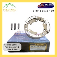 Automatic Double Clutch Shoes + Fukuyama Spring Jupiter Z Vega R New 5TN-16630-00 Primary Copling On