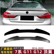 Suitable for BMW 7 Series BMW G11 G12 2016-2022 Blade Top Wing Tail Spoiler Exterior Modification