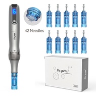 Newest Dr Pen M8S Wireless Dermapen with 10 Pcs Need-leCartridges Profesional Microne-edling Pen MTS