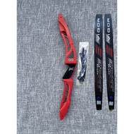 [Xiaojiee.] F165 ILF Recurve Bow 68inch 20-40lbs Aluminum Alloy Handle Maple Limb