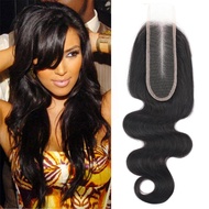 Selina Lace Closure 18 Inch Brazilian Body Wave Closure Free Part 2x6 Lace Closure Unprocessed Human