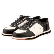 Men Professional Bowling Sneakers Breathable Shoes Mens Skidprood Sole Footwear Lace-up Indoor Train