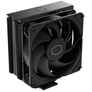 Cooler Master Hyper 212 Black CPU Air Cooler, SickleFlow 120 Edge PWM Fan, Aluminum Top Cover, 4 Cop