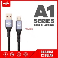 INDOK A1 Brand Data Cable Data Line 3.1A Fast Charging Data Cable Micro USB & Type C USB