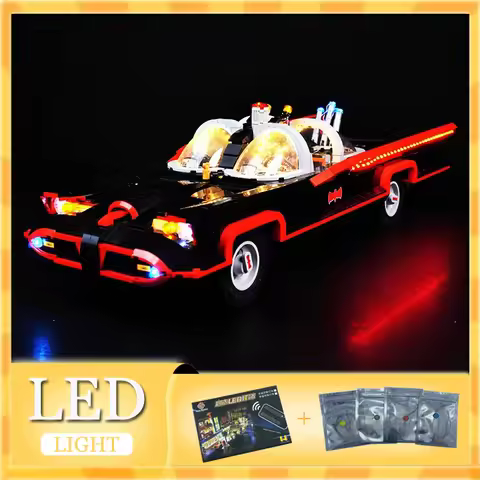 DIY LED Light Kit For LEGO 76328 The Classic TV Series Batmobile Building Blocks Gift (Only LED Ligh