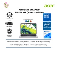Acer Aspire Lite 14 AL14-32P-370U 14" WUXGA Laptop Pure Silver ( i3-N355, 8GB, 512GB SSD, Intel, W11