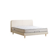 IUIGA Anna Bed Frame (Cream, 180 x 200 cm)