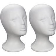 Polystyrene Foam Plastic Head Mold, Two-Piece Polystyrene Foam Plastic Head Mold, Foam Plastic Head 