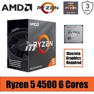 AMD Ryzen 5 4500 3.6Ghz AM4 Processor