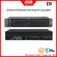 【MPRO】231 Graphic Equalizer Dual channel 31 band