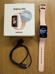 Samsung Galaxy Fit3 智能手錶 手環 watch pink gold