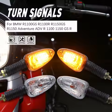 Front Rear Turn Signal Blinker Light Fit BMW R1100GS R1100R R1150GS ADV R1100 R1150 GS Motorcycle Re