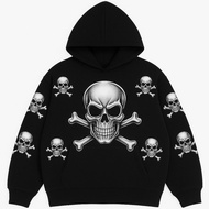 ENOCH | BOXY HOODIE | NECRO