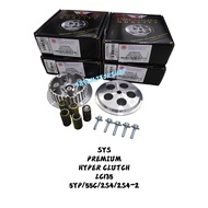 SYS PREMIUM HYPER RACING CLUTCH LC135 LC 135 5YP 55C 2S4 2S4-2 2S42 4S 5S V1-V8 KLAS KLAC WITH 5 SPR