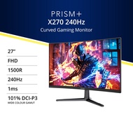 PRISM+ X270 240Hz | 27" 240Hz Curved Gaming Monitor