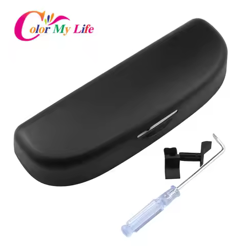 Car Glasses Holder Case Sunglass Holder Sun Glasses Box for Audi Q3 Q5 SQ5 Q7 A1 A3 S3 A4 A6 A7 S6 S