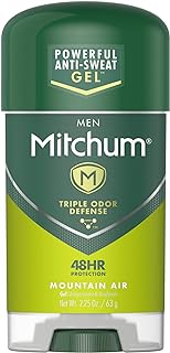 Mitchum Gel Mountain Size 2.25z Mitchum Mountain Air Clear Gel Anti-Perspirant &amp; Deodorant