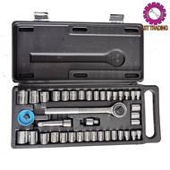 [READY STOCKS] ABTOOL 40PCS SOCKET WRENCH SET / DIY TOOL SET / TOOL BOX SET / BOX SOCKET SET