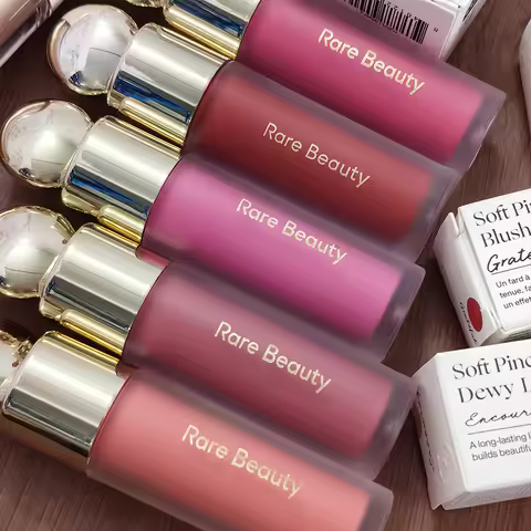 Rare Beauty Makeup Cheek Blush Cream Blusher Stick Bliss Encourage Lipstick New Happy Hope Worth Lov